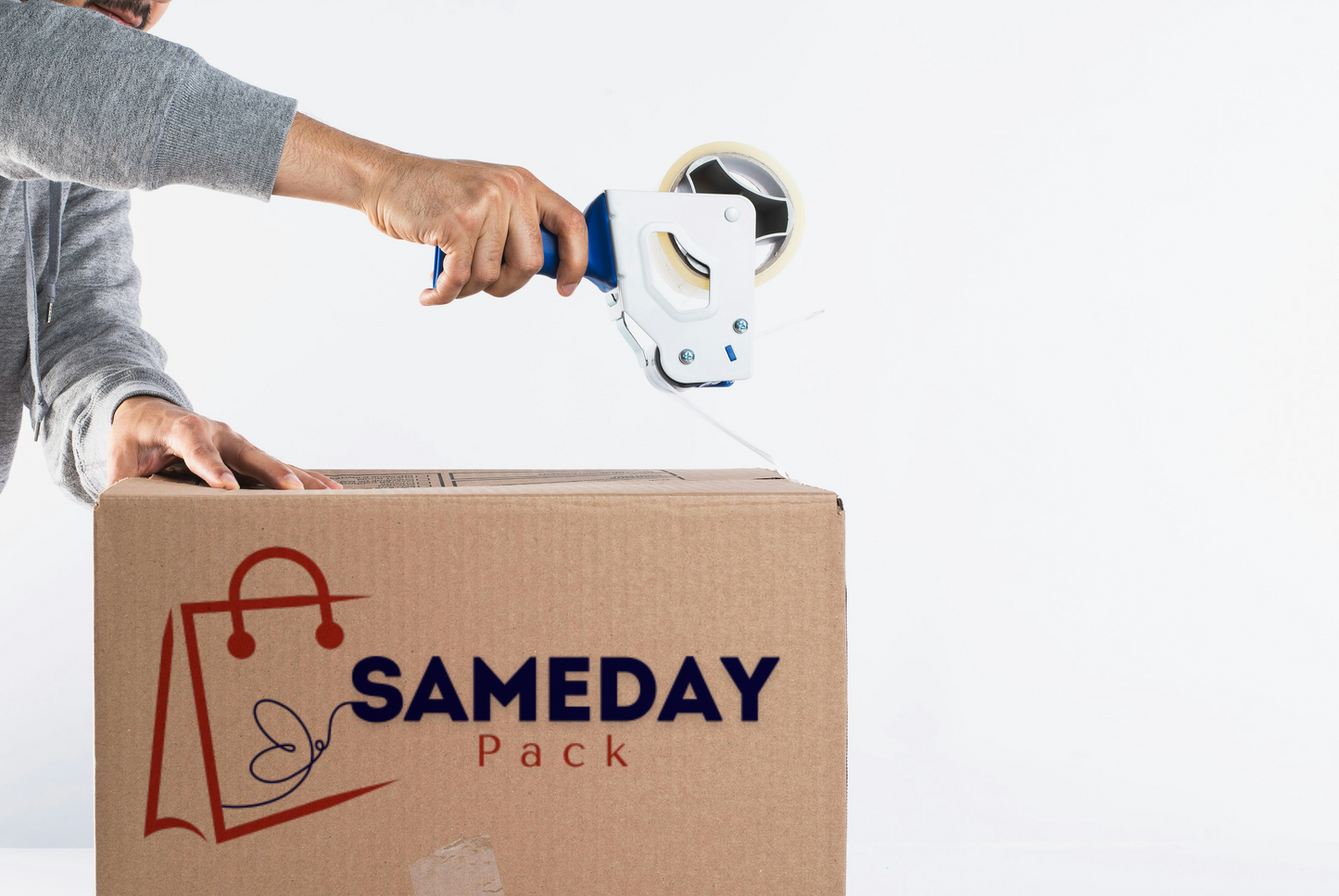 Heavy‑Duty Brown Moving Tape | Hot Melt Adhesive - Sameday Pack