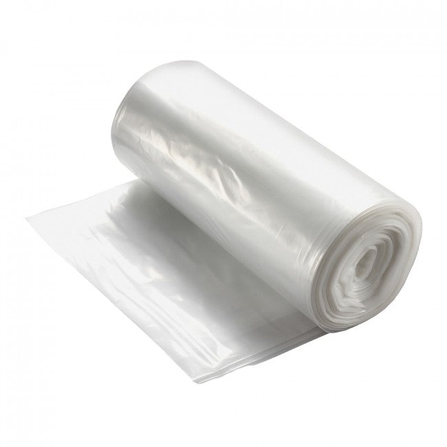 Clear 60 Gallon Heavy‑Duty Can Liners, 1.5 mil eq–100 count - Sameday Pack