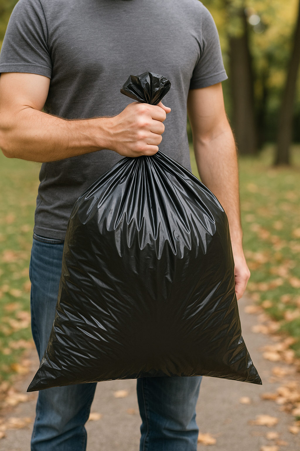 56-60 Gallon Heavy Duty, Black ‑ Can Liners, 1.2 mil –100 count 2cases - Sameday Pack