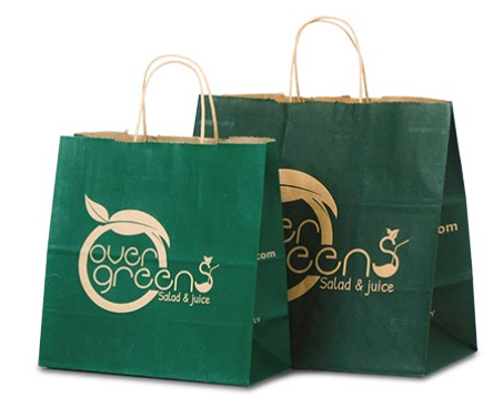 Custom Design Paper Bags – Multiple Sizes | Hot‑Stamp or Full‑Color Print - Sameday Pack 