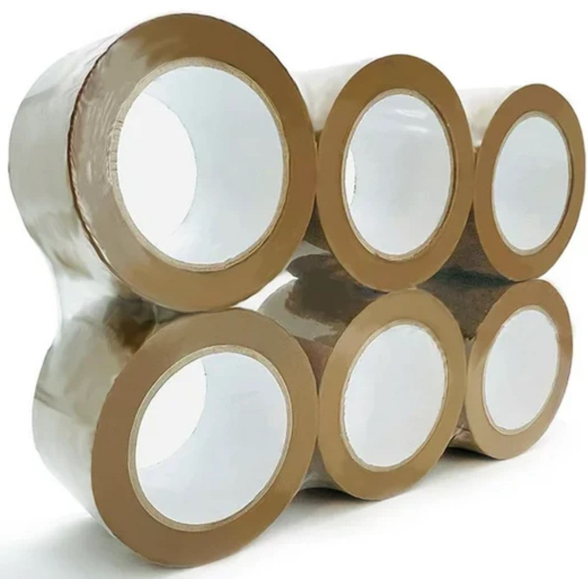 Heavy‑Duty Brown Moving Tape | Hot Melt Adhesive - Sameday Pack 
