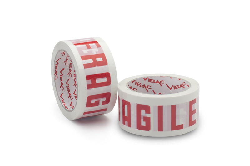 Fragile Handle With Care Printed Tape – 2 Mil, 110 Yards - Sameday Pack 