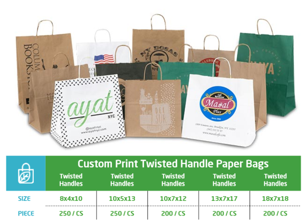 Custom Design Paper Bags – Multiple Sizes | Hot‑Stamp or Full‑Color Print - Sameday Pack 