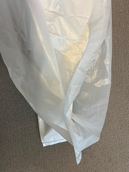 33 Gallon 1.5 Mil Clear Trash Bags – Heavy‑Duty Commercial & Home Use, 100 count - Sameday Pack 