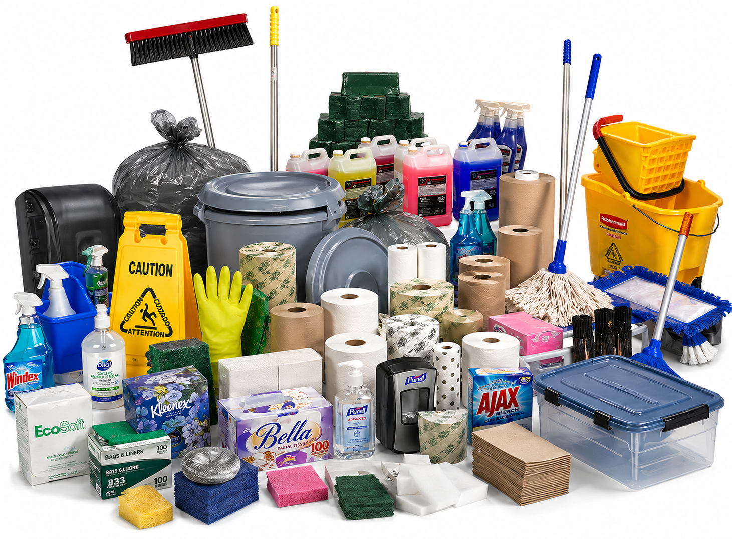 Janitorial Supplies - Sameday Pack 