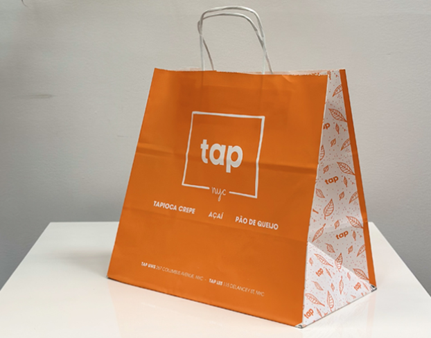 Custom Design Paper Bags – Multiple Sizes | Hot‑Stamp or Full‑Color Print - Sameday Pack 